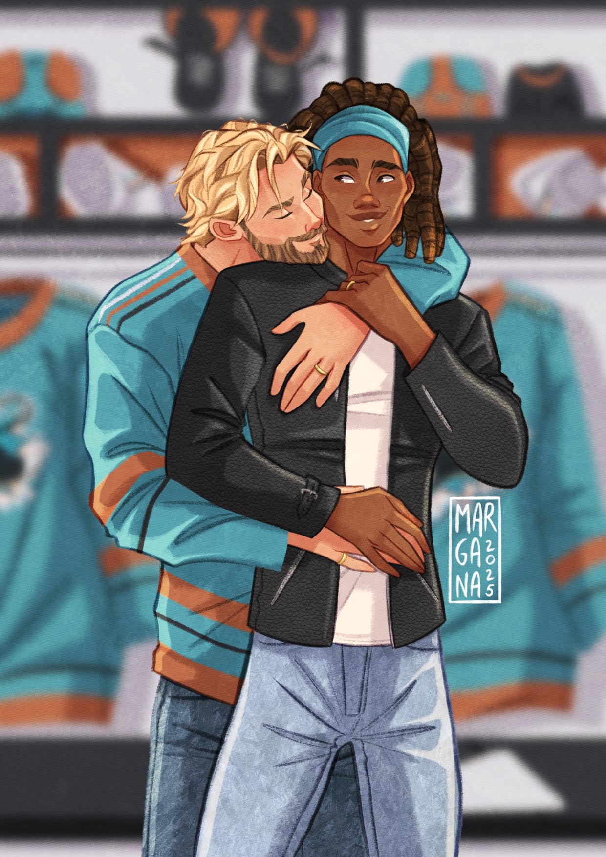 Teddy and Henrik 5x7 Print