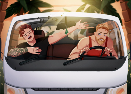 Car Karaoke 7x5 Print