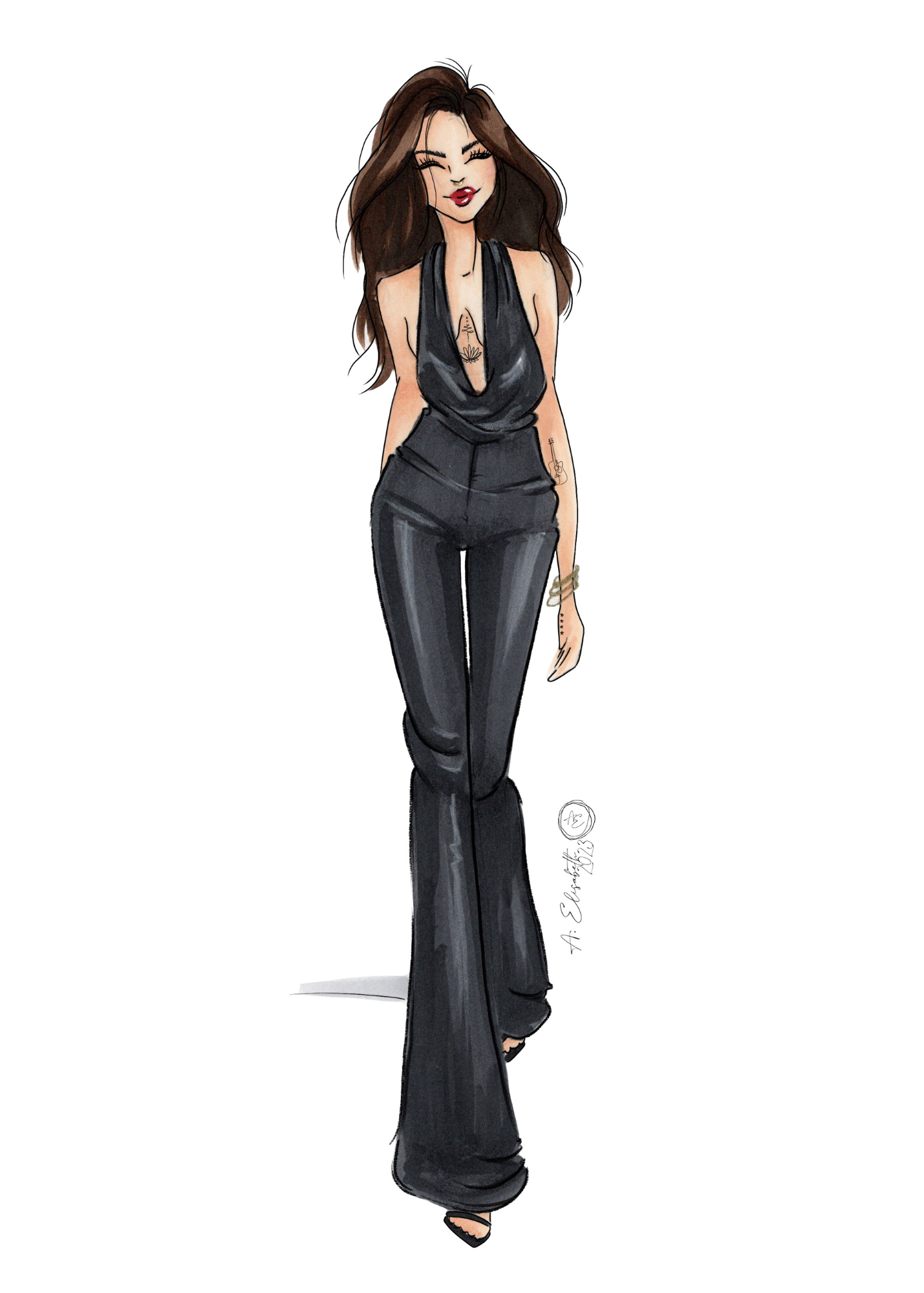 Rachel Price Jumpsuit 5x7 Print