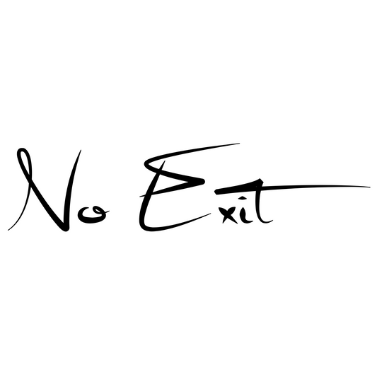 No Exit Jake's Tattoo Sticker (G3)