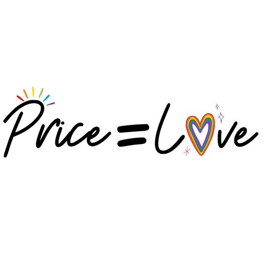 Price = Love Sticker (Long) (C8)