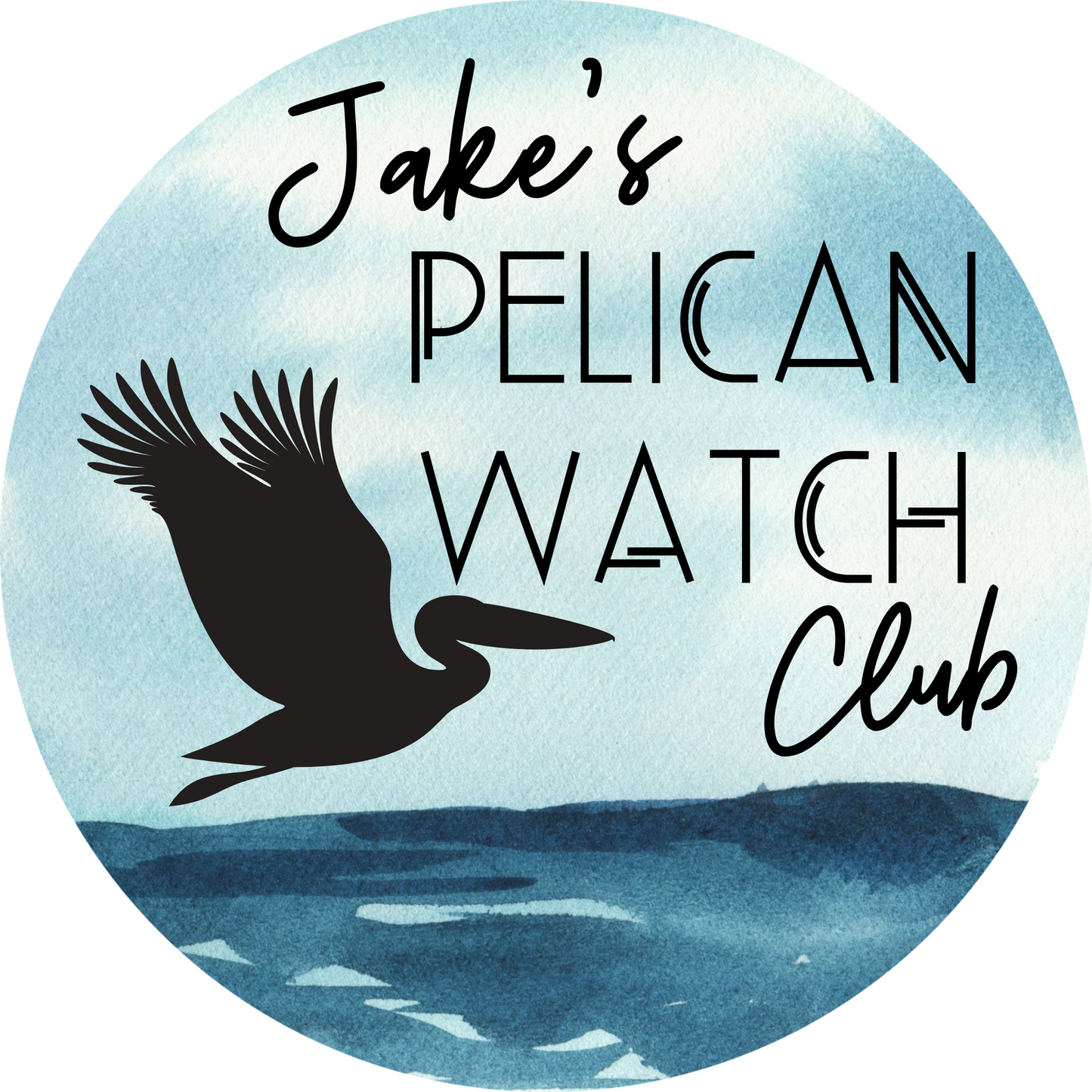 Jake's Pelican Watch Club Sticker (B8)