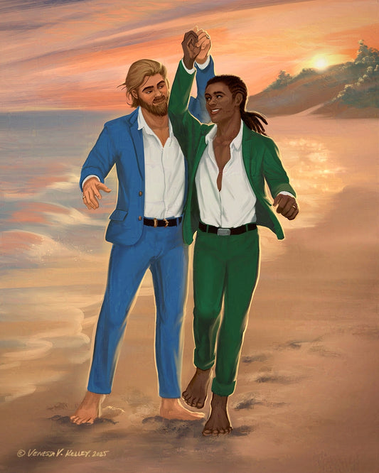 The Beach Dance 5x7 Print