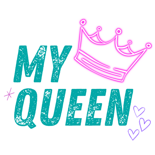 My Queen Holographic Sticker (H6)