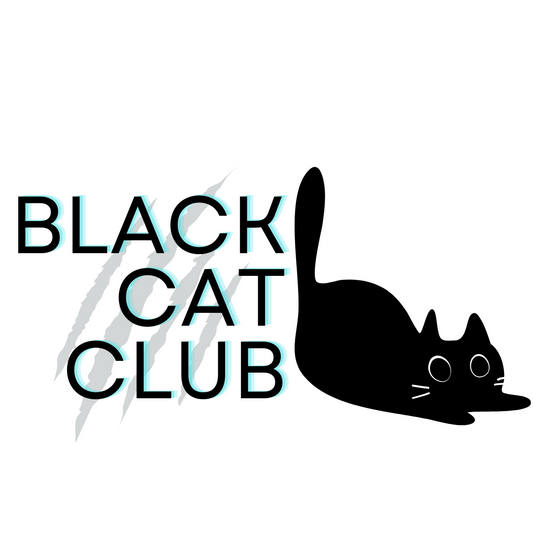 Black Cat Club Sticker (G7)