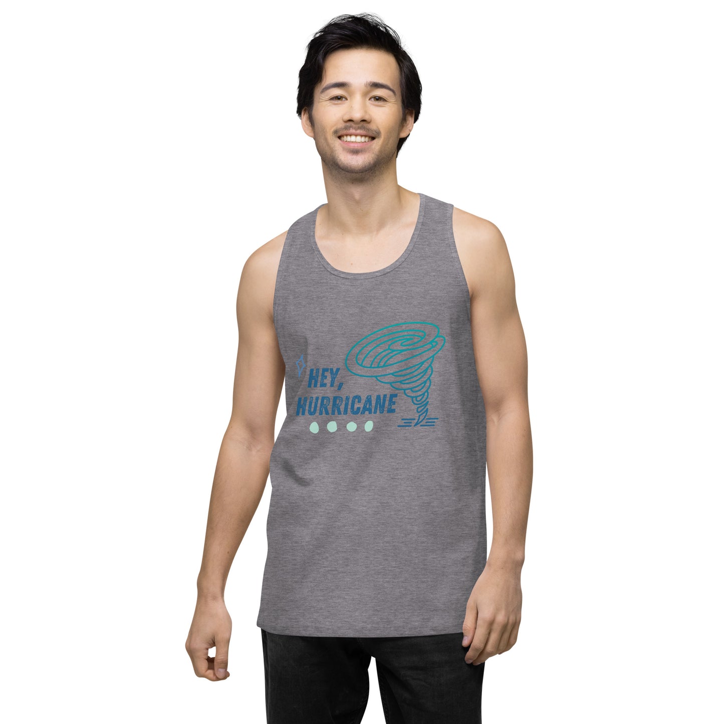 Hey Hurricane Men’s premium tank top