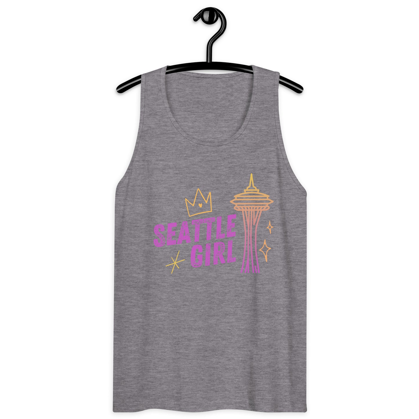 Seattle Girl Men’s premium tank top