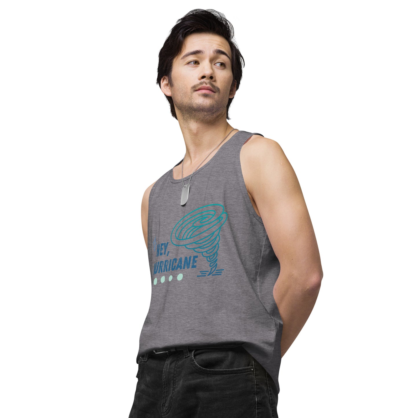 Hey Hurricane Men’s premium tank top