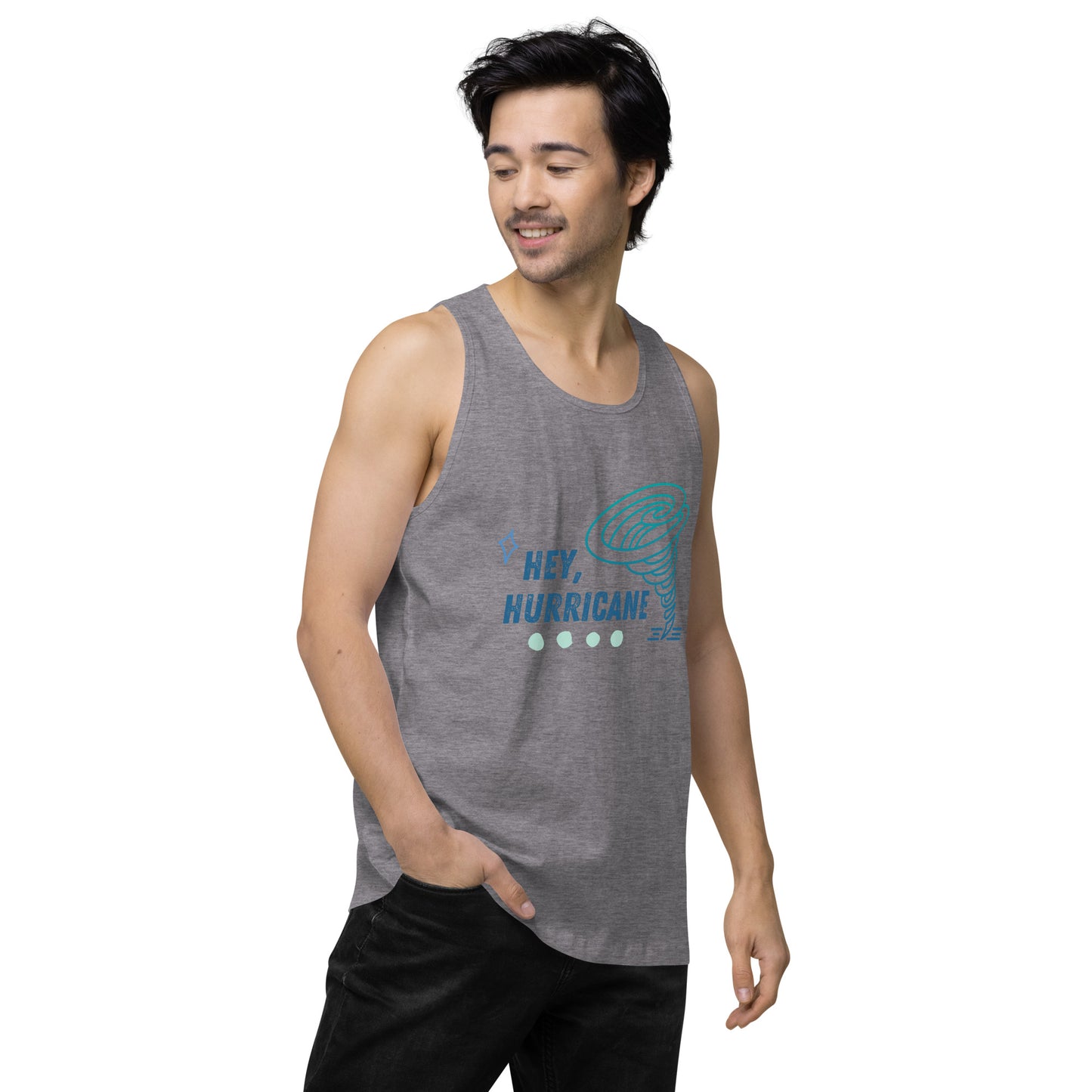 Hey Hurricane Men’s premium tank top