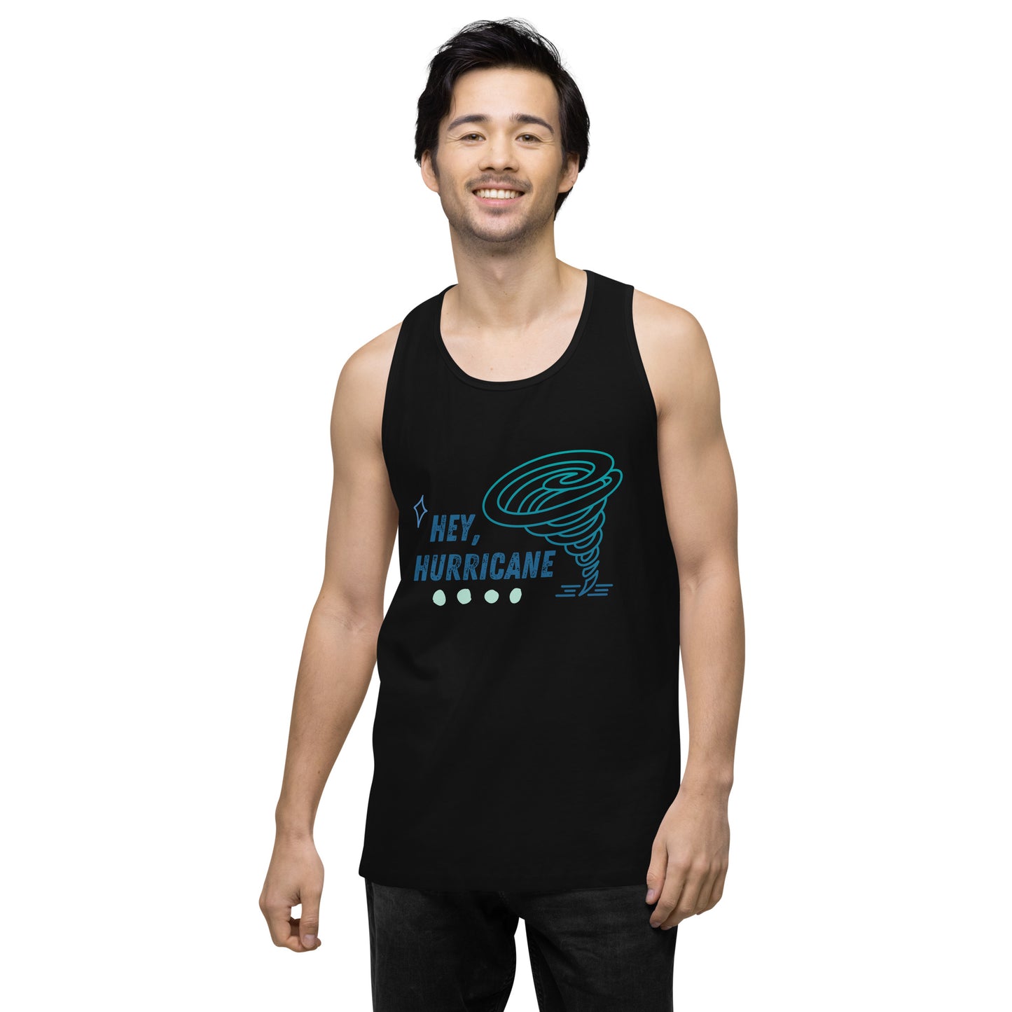 Hey Hurricane Men’s premium tank top