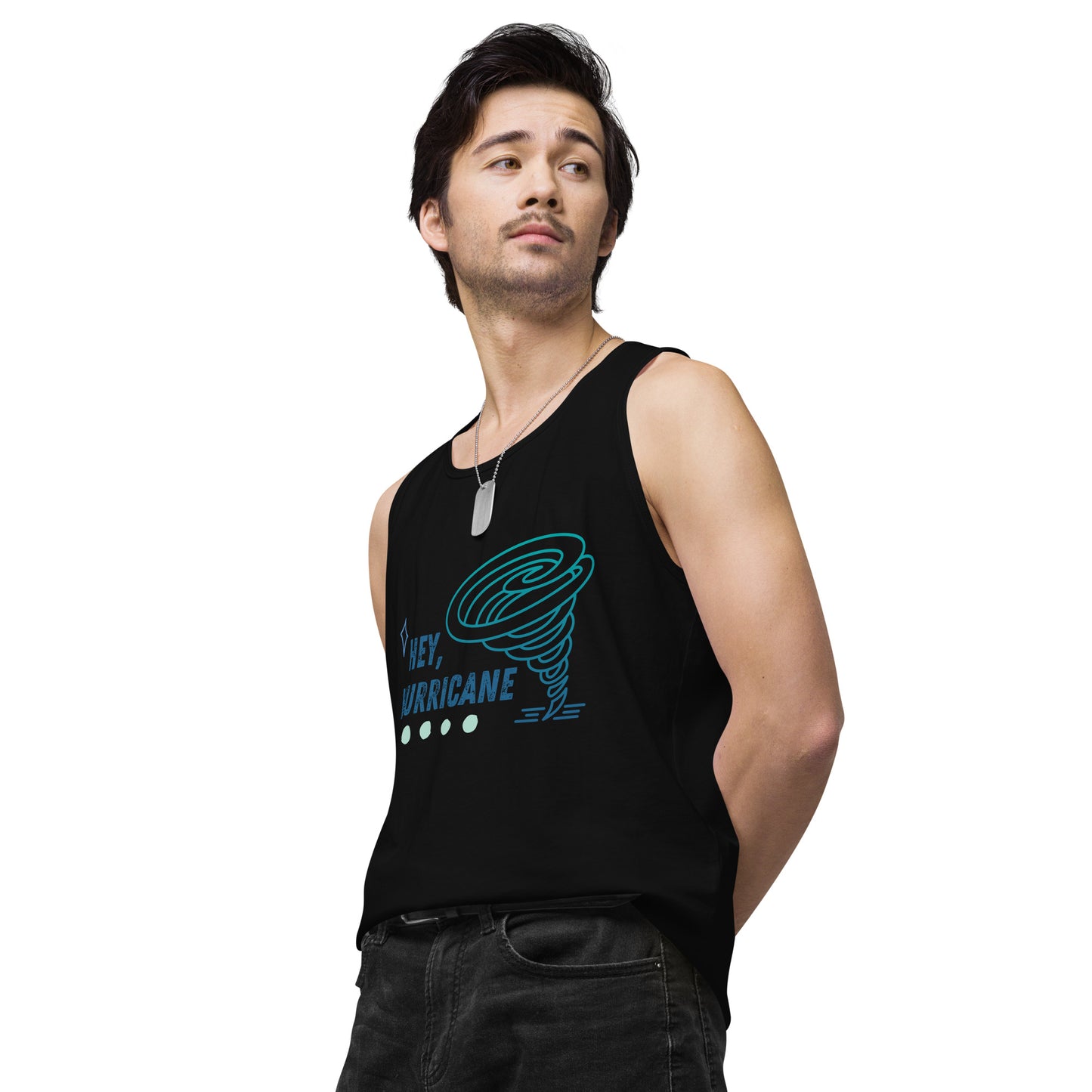 Hey Hurricane Men’s premium tank top