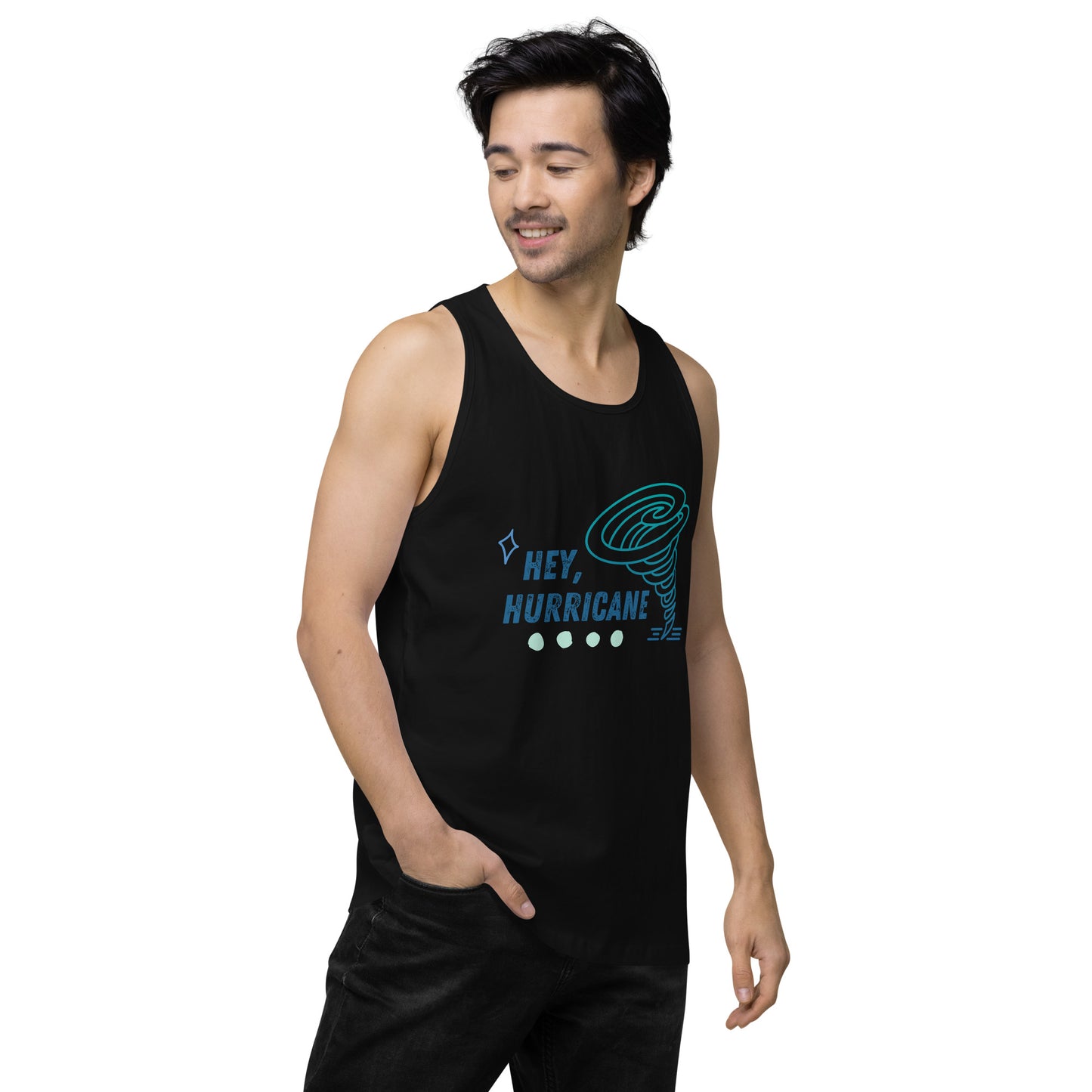 Hey Hurricane Men’s premium tank top