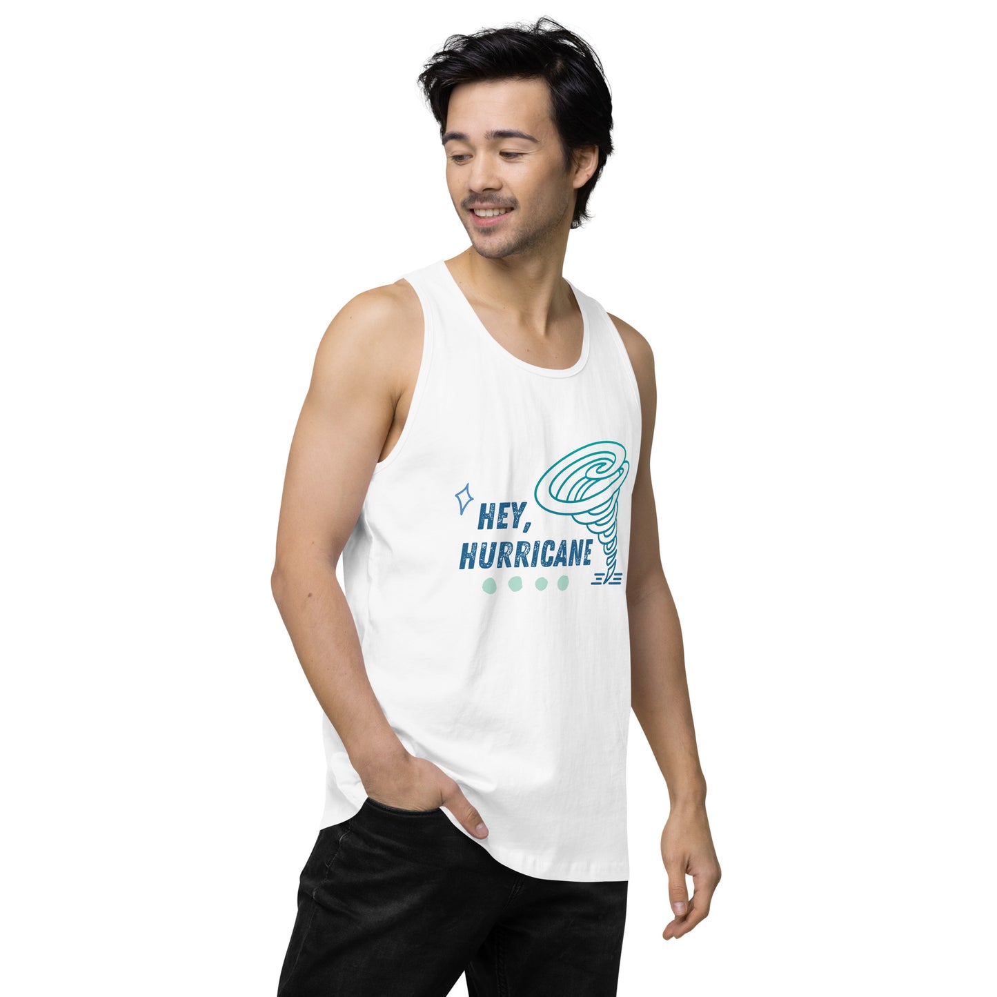 Hey Hurricane Men’s premium tank top