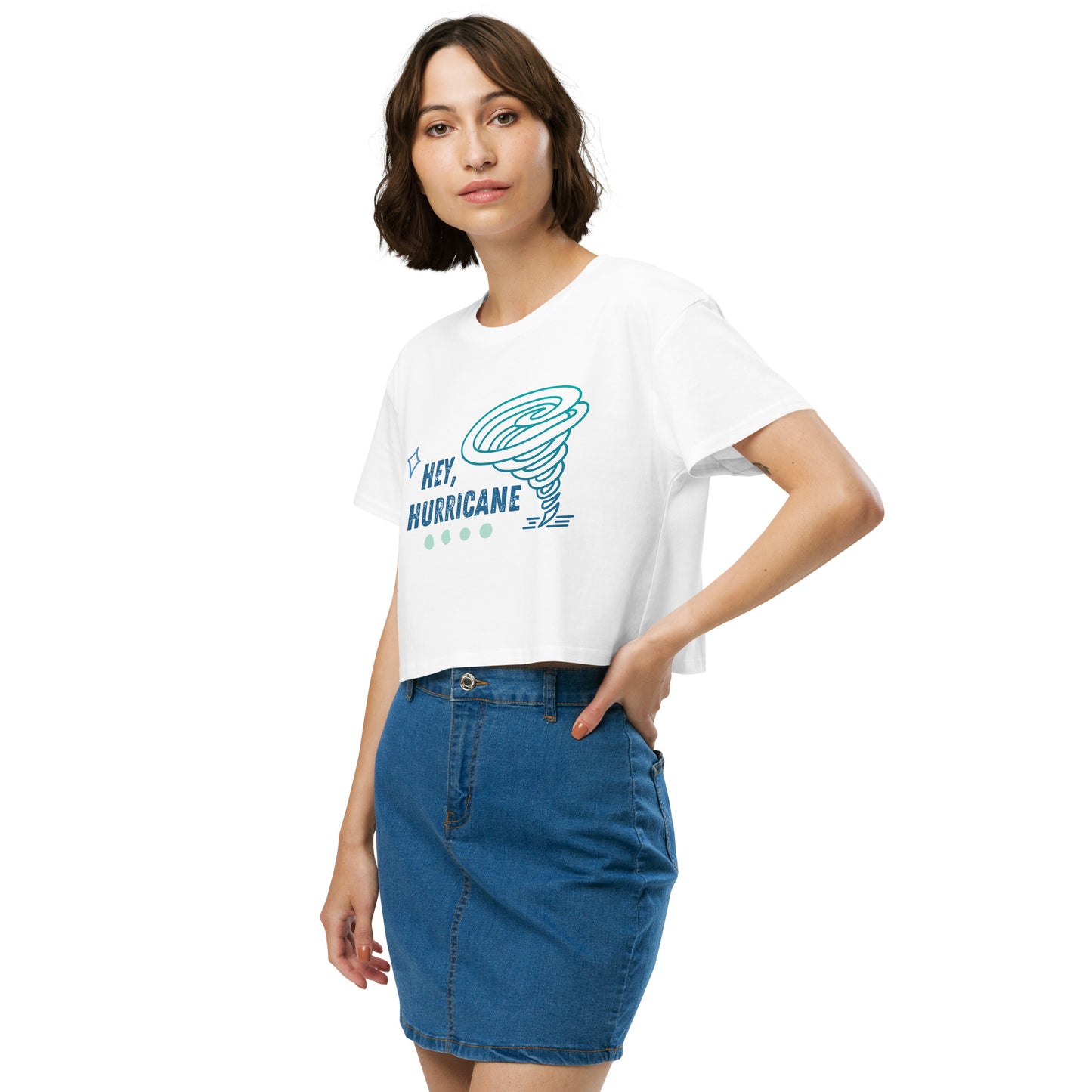 Hey Hurricane Women’s crop top