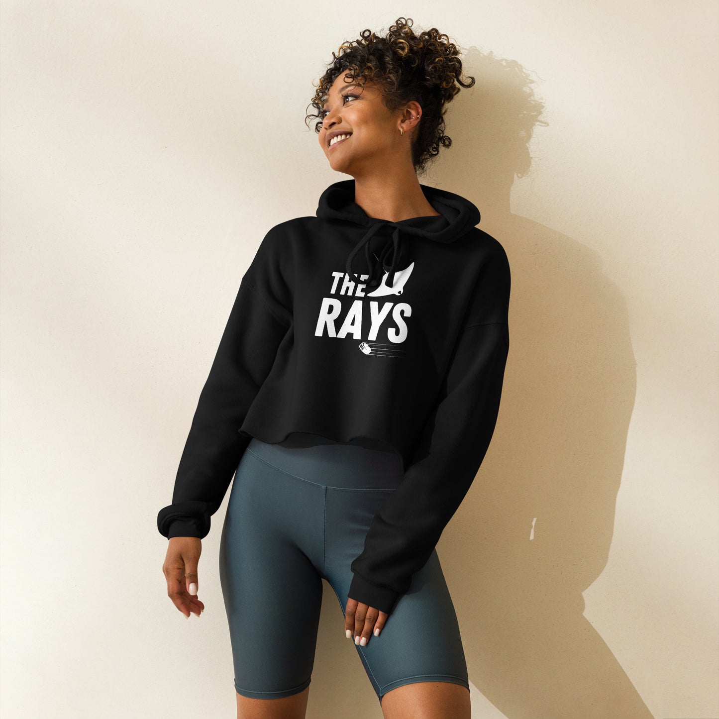 The Rays Crop Hoodie