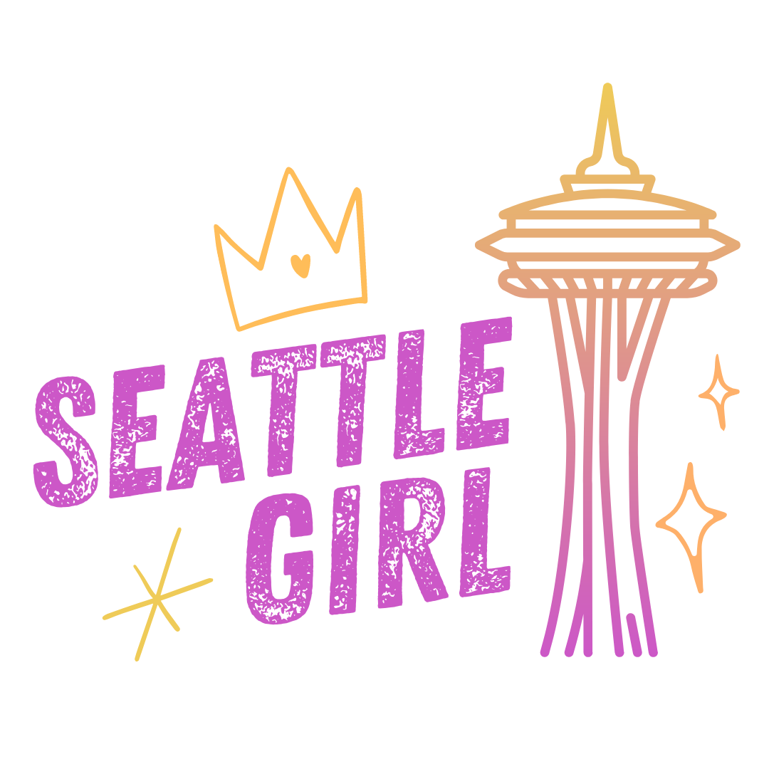 Seattle Girl Holographic Sticker (B2) – Emily Rath Books