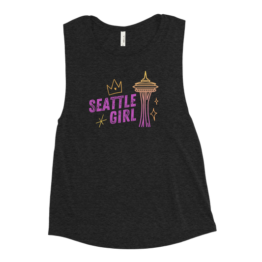 Seattle Girl Ladies’ Muscle Tank