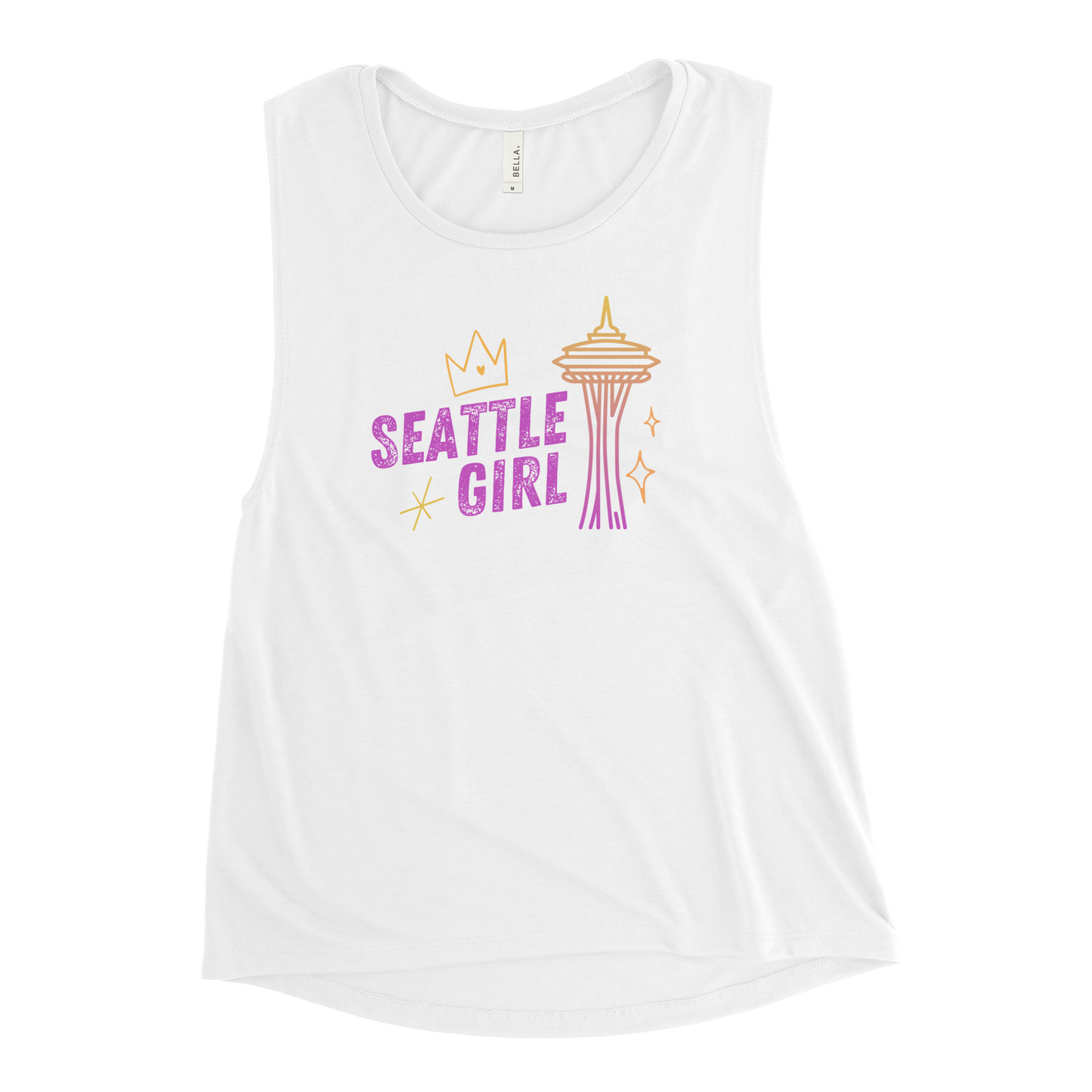 Seattle Girl Ladies’ Muscle Tank