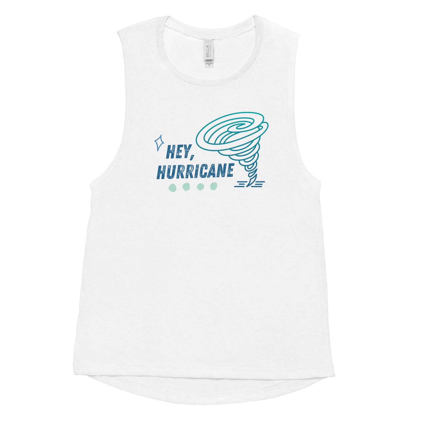 Hey Hurricane Ladies’ Muscle Tank